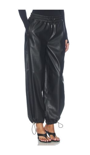 Faux Leather Balloon Jogger Pants en . Taille L. Also en M, S, XS - Hudson Jeans - Modalova