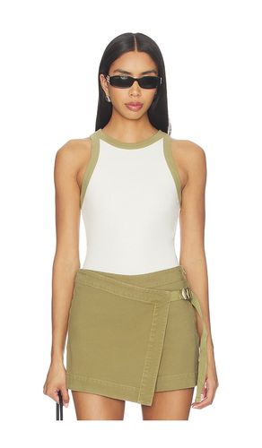 Ribbed Racer Tank Top en . Taille L. Also en M, S, XL, XS - Hudson Jeans - Modalova