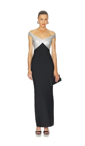 ROBE DE SOIRÉE THE METALLIC en . Taille M. Also en S, XS - Herve Leger - Modalova