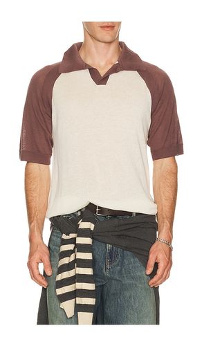 Raglan Polo Shirt in . Size L. Also in M, S, XL/1X - ISA BOULDER - Modalova