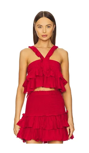 TOP VOLANTÉ DALIANA en . Taille 36/4. Also en 38/6, 42/10 - Isabel Marant Etoile - Modalova