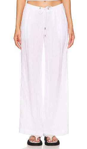 PANTALON EN LIN JAMBES LARGES RELAXED in . Size 1/S, 2/M, 3/L, 4/XL - James Perse - Modalova