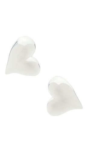 Art Heart Symmetrical Button Earrings in - Jenny Bird - Modalova