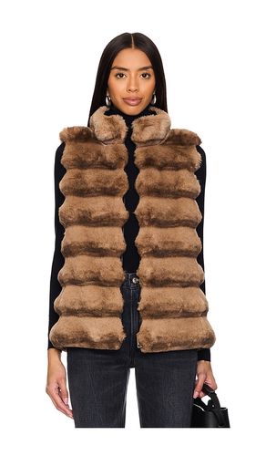 BLOUSON SANS MANCHES RÉVERSIBLE PLUSH FAUX FUR en . Taille L. Also en M, S, XL - jocelyn - Modalova