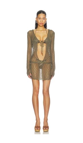ROBE KNIT HOODED CUTOUT MINI en . Taille XS. Also en S, M - Jaded London - Modalova