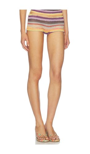 MINI-SHORT À RAYURES MULTICOLORES CATA en . Taille L. Also en - Jaded London - Modalova