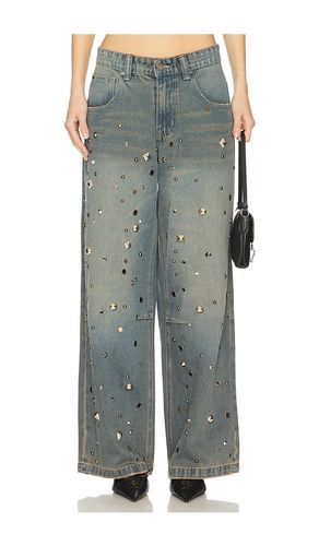 Studded Colossus Wide Leg Jeans in . Size 32. Also in 30, 34 - Jaded London - Modalova