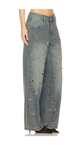 Studded Colossus Wide Leg Jeans in . Size 32. Also in 30, 34 - Jaded London - Modalova