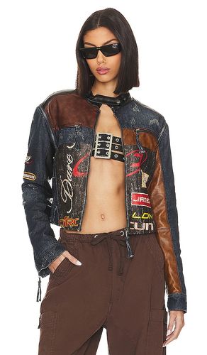 BLOUSON MOTARD AVEC GLISSIÈRE AUX MANCHES DAYTONA en . Taille L. Also en XS - Jaded London - Modalova