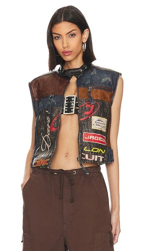 BLOUSON MOTARD AVEC GLISSIÈRE AUX MANCHES DAYTONA en . Taille M. Also en XS - Jaded London - Modalova