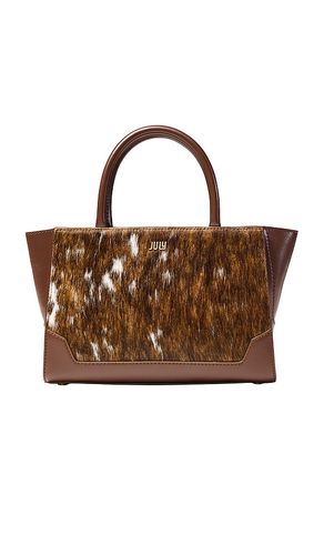 Juliette Winged Cow Print Crossbody in - July - Modalova