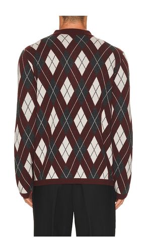 Callum Cashmere Argyle Polo en . Taille M. Also en S, XXL/2X - SIMKHAI - Modalova
