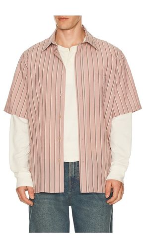 Deacon Short Sleeve Oversized Shirt in . Size L. Also in M, S, XL/1X, XXL/2X - SIMKHAI - Modalova