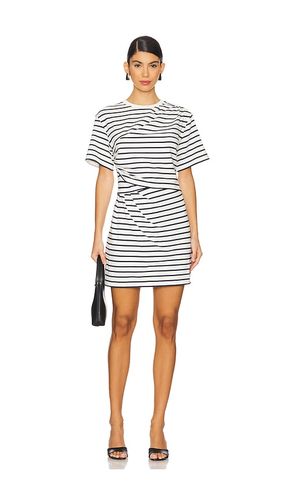 Zeus Short Sleeve Draped T-shirt Dress en . Taille L. Also en M, S, XS - SIMKHAI - Modalova