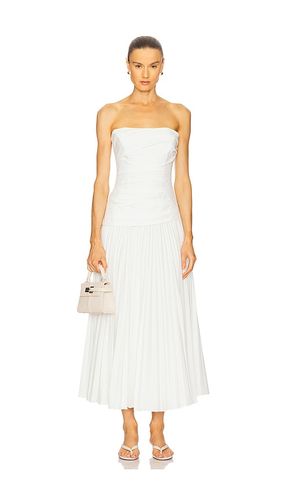 Arie Strapless Bustier Midi Dress en . Taille 0. Also en 8 - SIMKHAI - Modalova