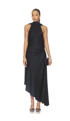 ROBE MIDI EN SATIN MONICA en . Taille 0. Also en 10, 2, 4, 8 - SIMKHAI - Modalova