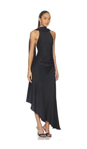 ROBE MIDI EN SATIN MONICA en . Taille 0. Also en 10, 2, 8 - SIMKHAI - Modalova