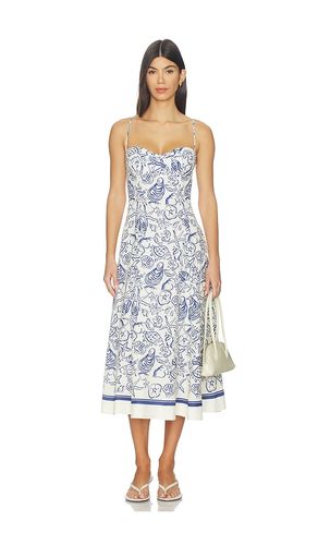 ROBE MIDI AVEC BUSTIER ANALISE en ,. Taille M. Also en L - SIMKHAI - Modalova
