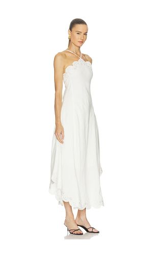 ROBE GILLIAN EMBROIDERED LINEN MIDI en . Taille 4. Also en 8 - SIMKHAI - Modalova