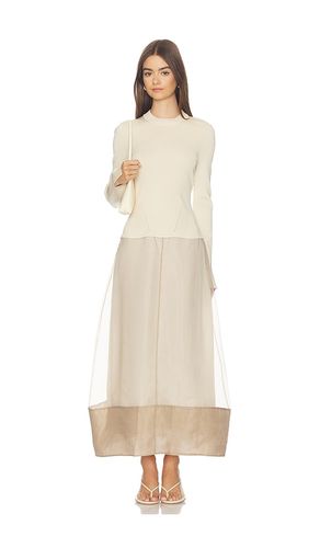 ROBE MIDI AVEC MANCHES LONGUES MARIL en . Taille L. Also en M - SIMKHAI - Modalova