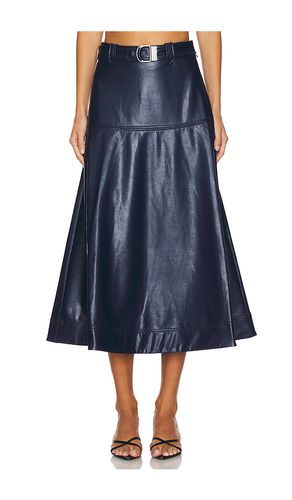 JUPE MIDI IMITATION CUIR MAYSON in . Size 2 - SIMKHAI - Modalova