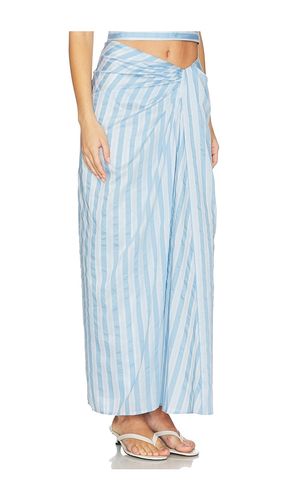 JUPE LIORRA YARN-DYE DRAPED MIDI en . Taille 10. Also en 12, 2, 6, 8 - SIMKHAI - Modalova