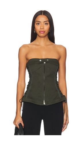 Sasha Zip Up Bustier in . Size 2, 4, 6, 8 - SIMKHAI - Modalova