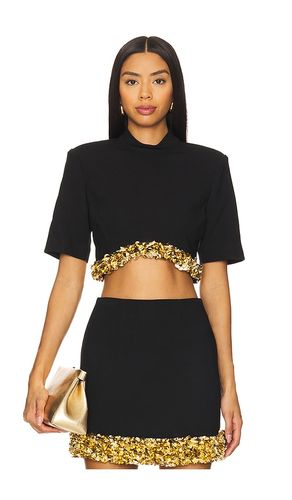 TOP CROPPED AVEC PAILLETTES JALEN en . Taille 0. Also en 2 - SIMKHAI - Modalova