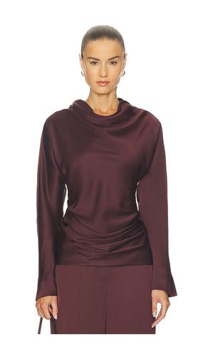 TOP DRAPÉ MANCHES LONGUES VICTORIA en . Taille 0. Also en 2, 4 - SIMKHAI - Modalova