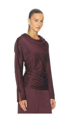 TOP DRAPÉ MANCHES LONGUES VICTORIA en . Taille 0. Also en - SIMKHAI - Modalova