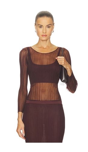 TOP MANCHES LONGUES LEONIE en . Taille M. Also en S, XS - SIMKHAI - Modalova
