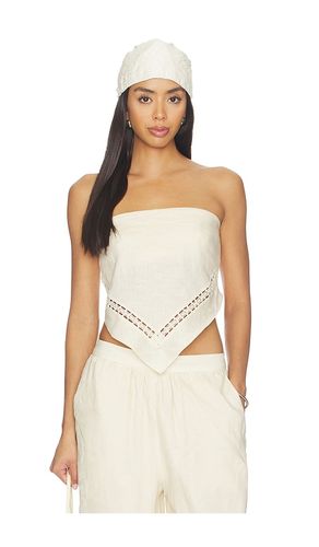 Lahni Linen Lace Top en . Taille L. Also en XS - SIMKHAI - Modalova