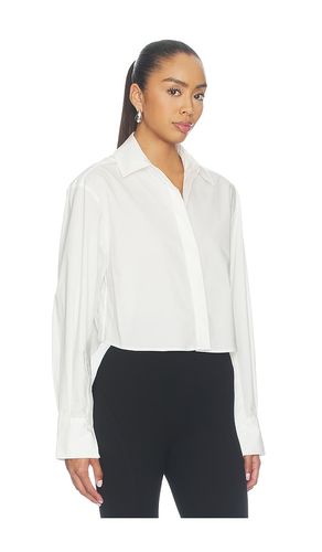 Renata Cropped Button Down Shirt en . Taille S. Also en M - SIMKHAI - Modalova