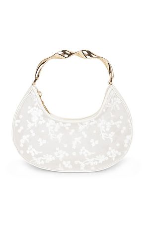 Nixi Floral Embroidered Mesh Twist Handle Bag in - SIMKHAI - Modalova