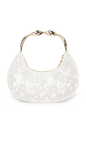 Nixi Floral Embroidered Mesh Twist Handle Bag in - SIMKHAI - Modalova