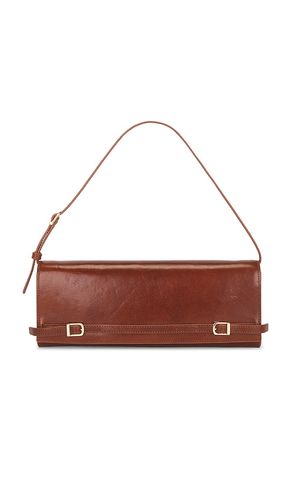 River East West Vachetta Leather Clutch in - SIMKHAI - Modalova