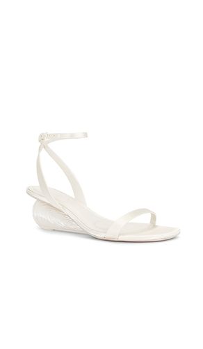 SANDALES BRIDGET SATIN OYSTER SHELL WEDGE en . Taille 38. Also en 39 - SIMKHAI - Modalova
