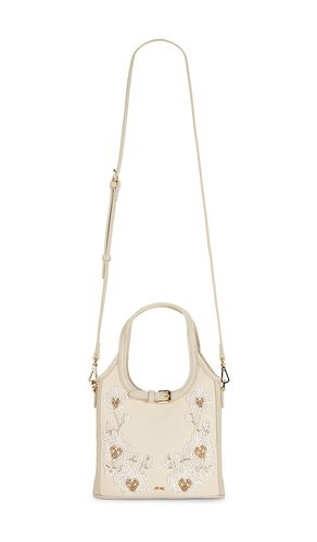 Brooke Mini Belted Embellished Orchid Beaded Top Handle Bag in - JW PEI - Modalova