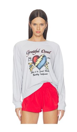 SWEAT GRATEFUL DEAD LIVE 1988 RAGLAN CREW FLEECE en . Taille XS. Also en S, M - Junk Food - Modalova