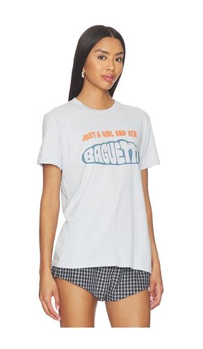 T-SHIRT GRAPHIQUE JUST A GIRL AND HER BAGUETTE THE VINTAGE TEE en . Taille M. Also en - Junk Food - Modalova