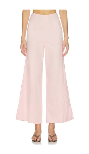 PANTALON JAMBES LARGES EN LIN MARGOT en . Taille L. Also en M, S, XS - Juillet - Modalova