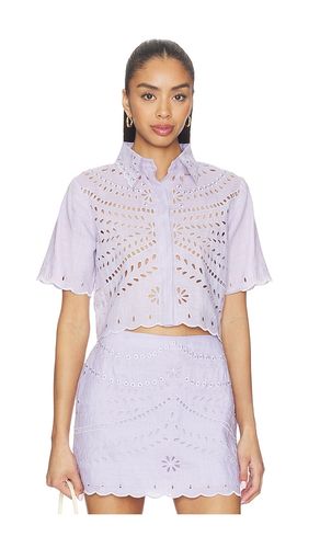 Elin Embroidered Top en . Taille XS. Also en S, L - Karina Grimaldi - Modalova