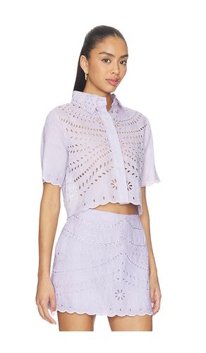 Elin Embroidered Top en . Taille L. Also en S, XS - Karina Grimaldi - Modalova