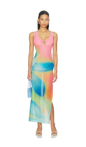ROBE DÉCOLLETÉE MAXI EN MESH AFTERGLOW en /. Taille L. Also en S - Kulani Kinis - Modalova