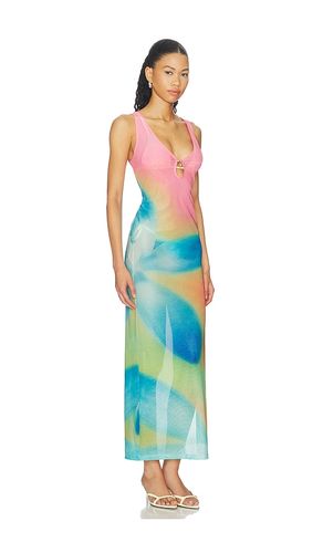 ROBE DÉCOLLETÉE MAXI EN MESH AFTERGLOW en /. Taille L. Also en S - Kulani Kinis - Modalova