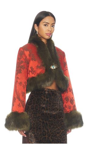 BLOUSON MOON SILK BROCADE CROPPED en . Taille L. Also en M - Kim Shui - Modalova