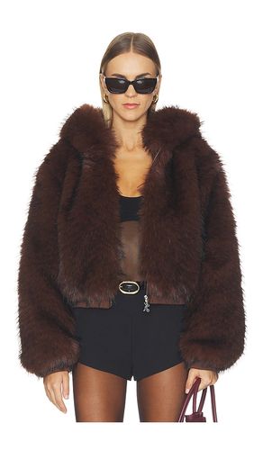 BLOUSON HOODED FAUX FUR en . Taille L. Also en M, S, XS - Kim Shui - Modalova