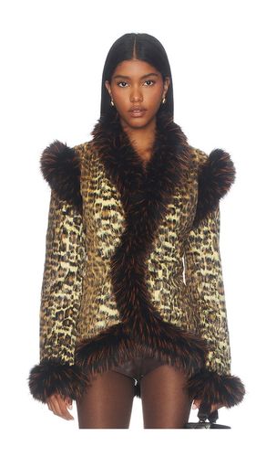 BLOUSON ELENA LEOPARD en . Taille L. Also en M, S, XS - Kim Shui - Modalova