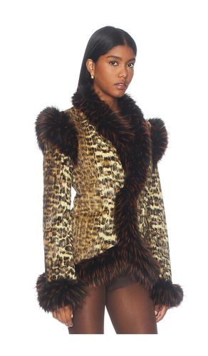 BLOUSON ELENA LEOPARD en . Taille L. Also en M, S, XS - Kim Shui - Modalova