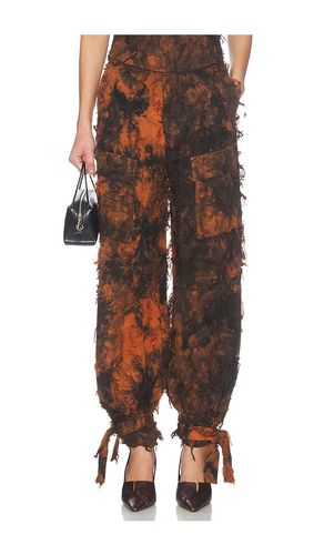 PANTALON BURNT ORANGE en . Taille XS. Also en S - Kim Shui - Modalova